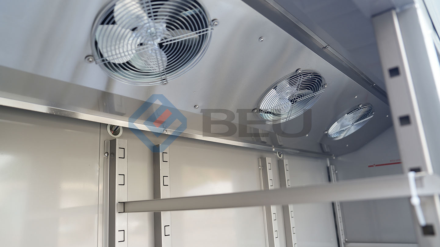 78" Three Door Bottom Mount  Reach‑In Freezer