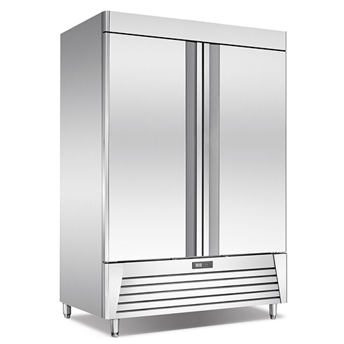 54" Double Door Bottom Mount  Reach‑In Freezer