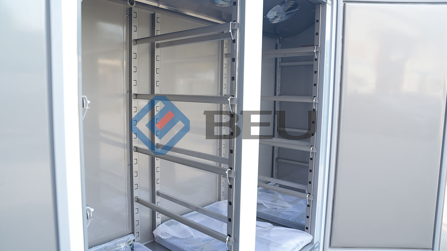 78" Three Door Bottom Mount  Reach‑In Freezer