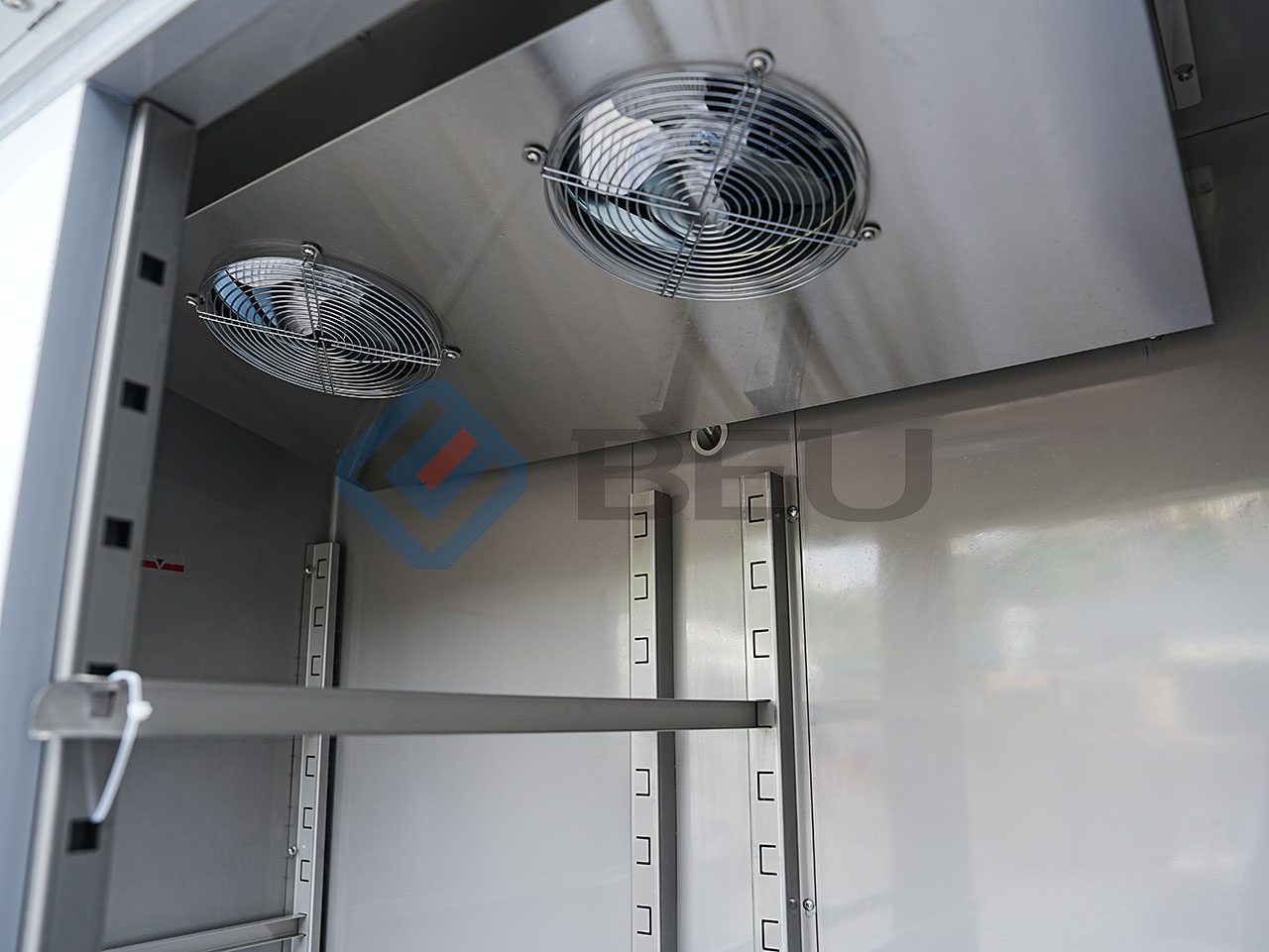 54" Double Door Bottom Mount  Reach‑In Freezer