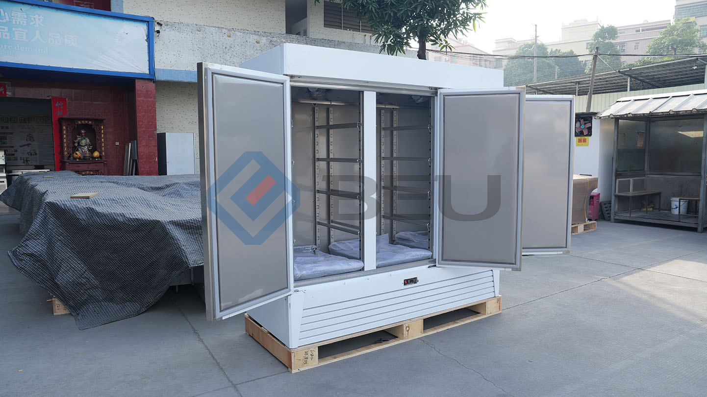 78" Three Door Bottom Mount  Reach‑In Freezer