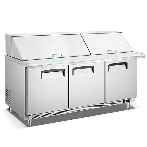 72" Deep Mega Top Salad Counter