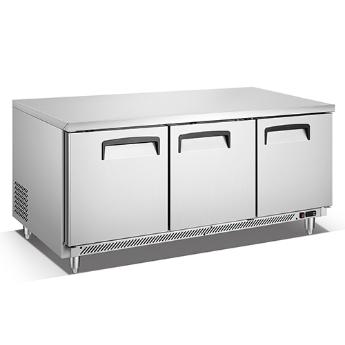 72" 3 Door Under Counter Refrigerator