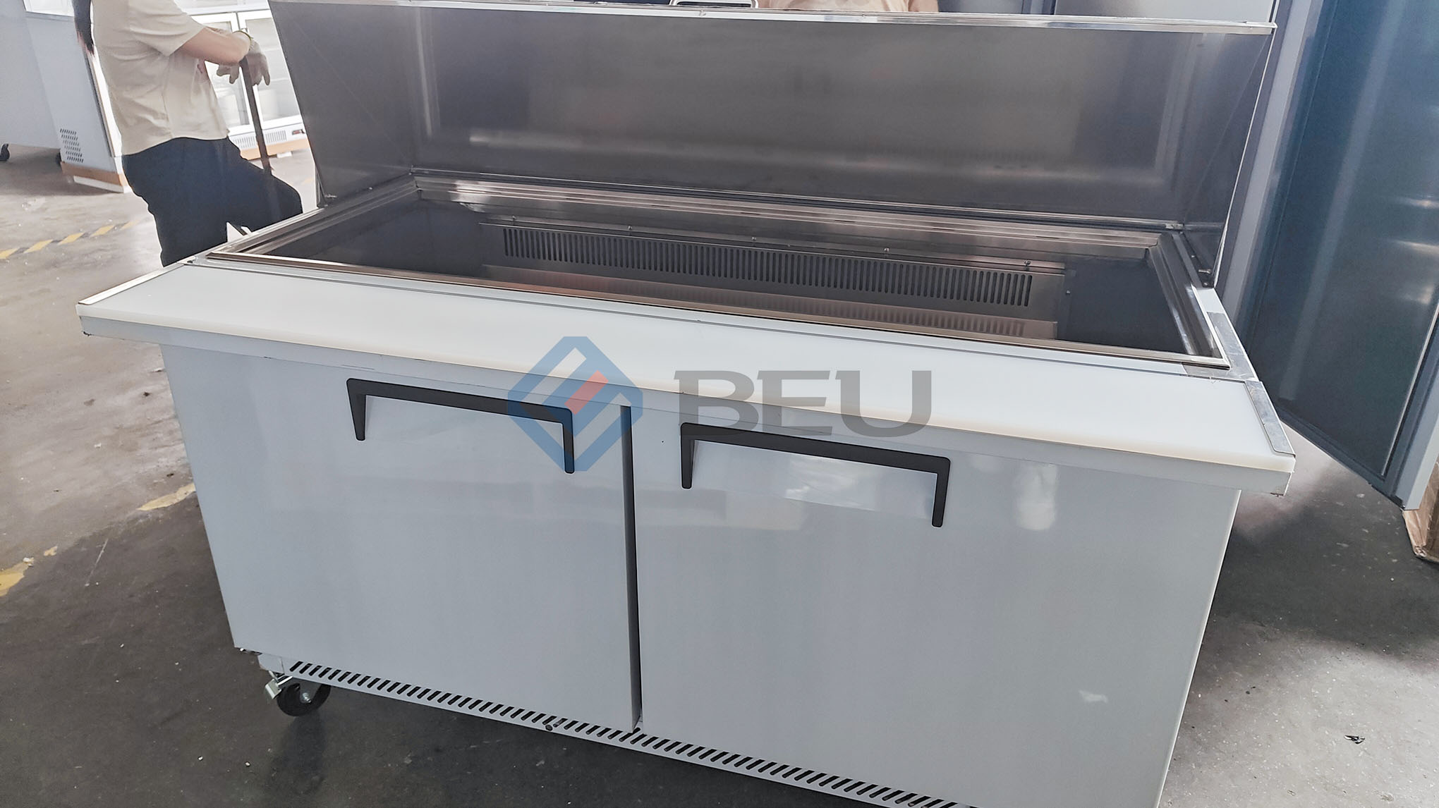 48" Deep Mega Top Salad Counter