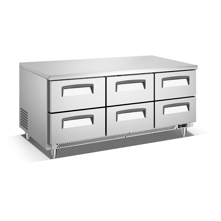 6 Drawer Under Counter Refrigerator