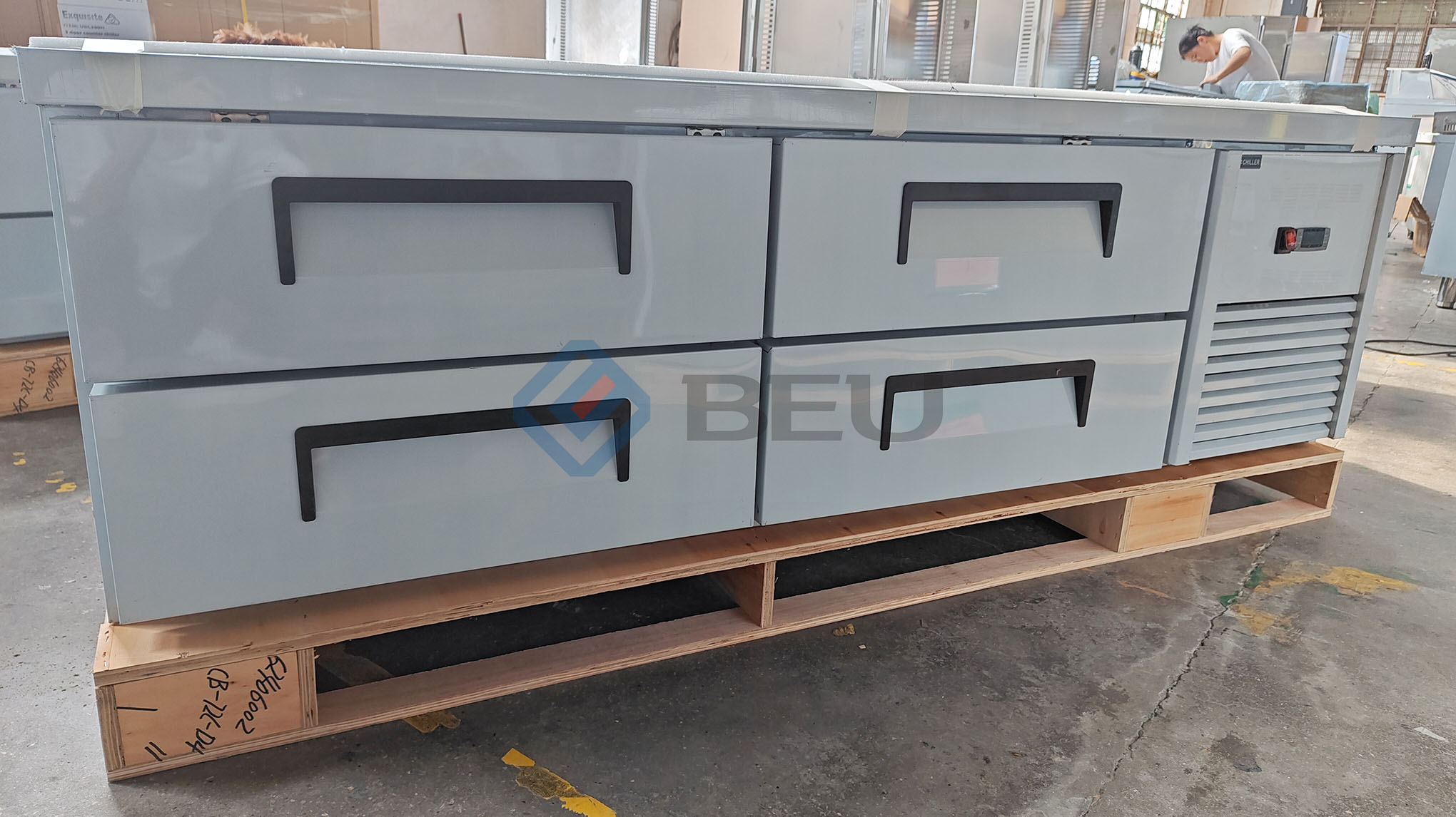 72" 4 Drawer Chef Base