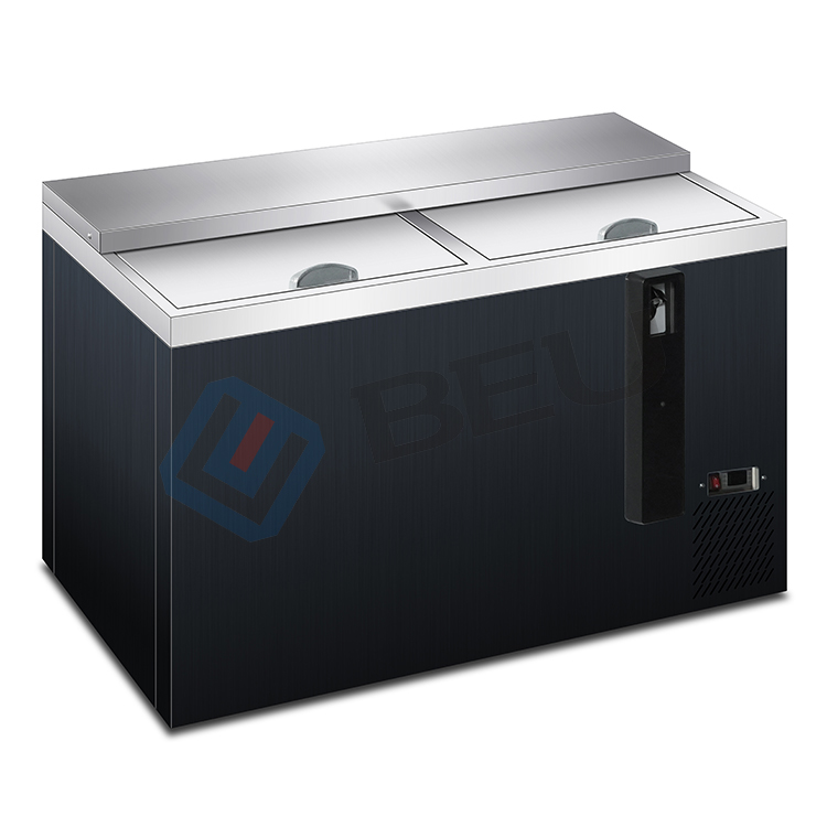 2 Sliding Door Beer Bottle Cooler