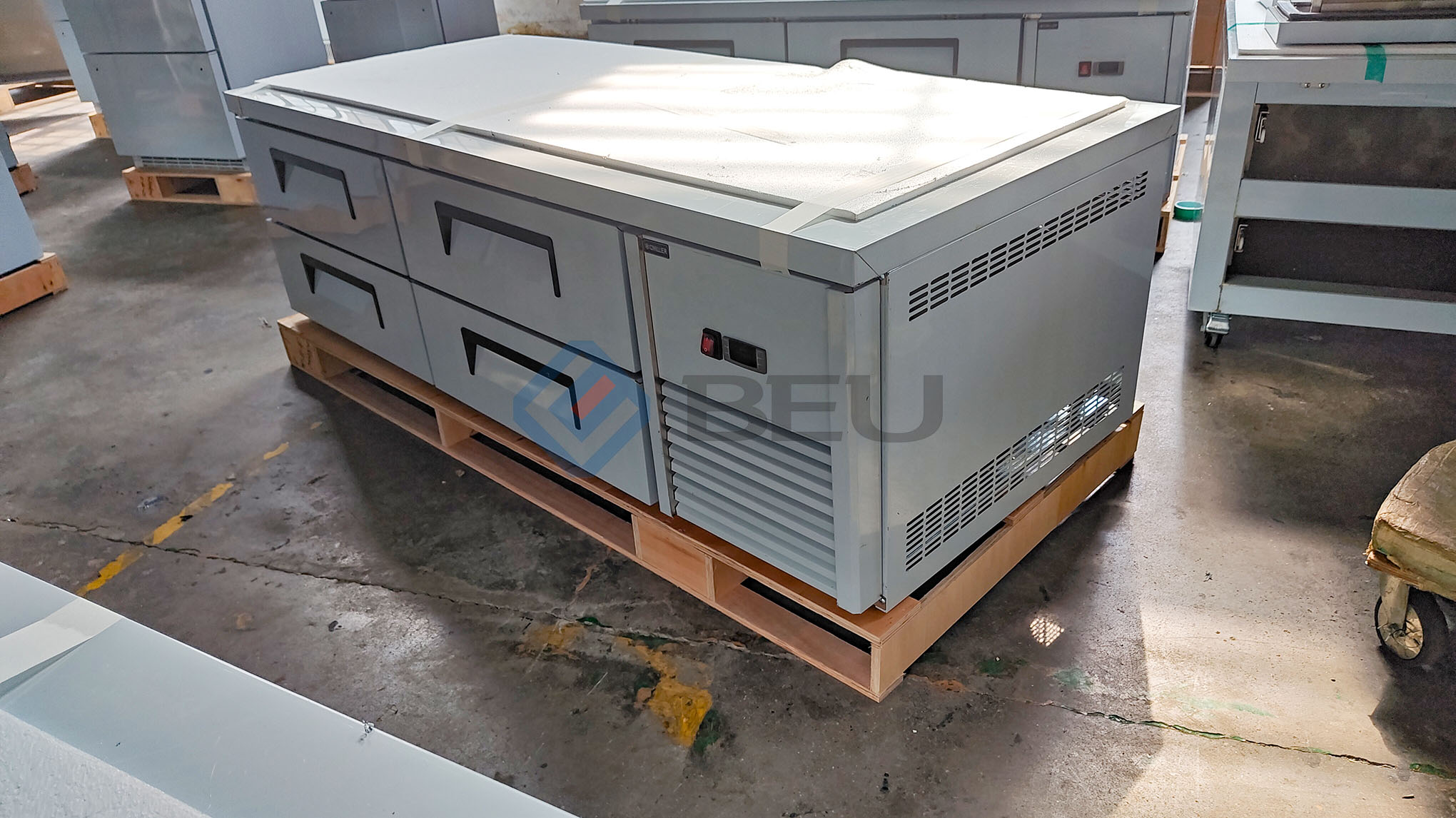 72" 4 Drawer Chef Base